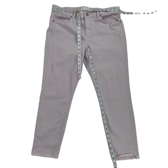 LOFT Purple Modern Skinny Crop Jeans Size 31 Women's - Picture 5 of 6
